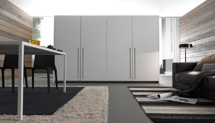 cucina a scomparsa nel living